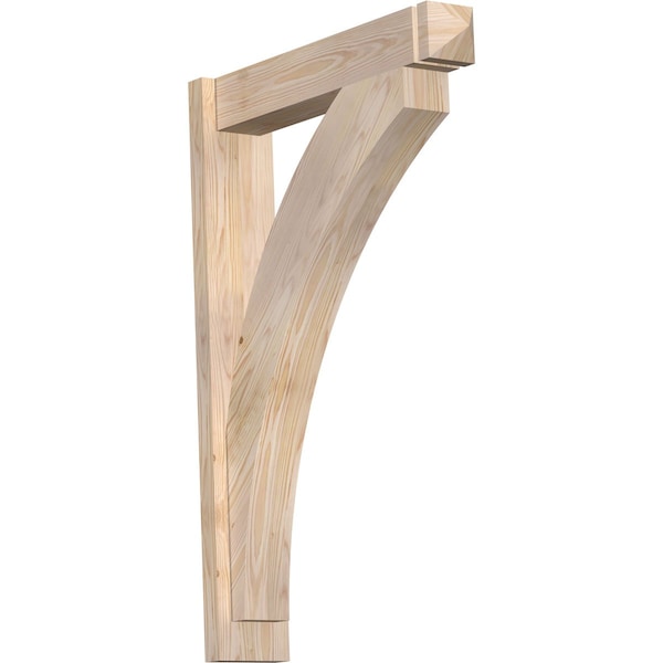 Ekena Millwork Thorton Arts & Crafts Smooth Outlooker, Douglas Fir, 5 1/2"W x 26"D x 38"H OUT06X26X38THR03SDF - main